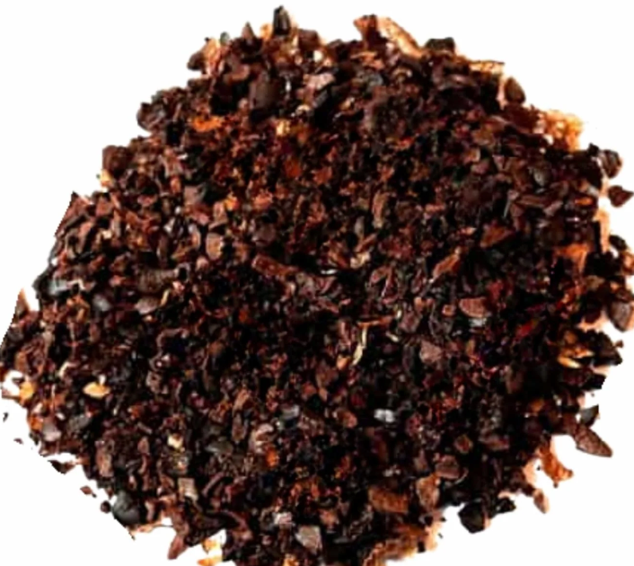 Coarse coffee grind close-up