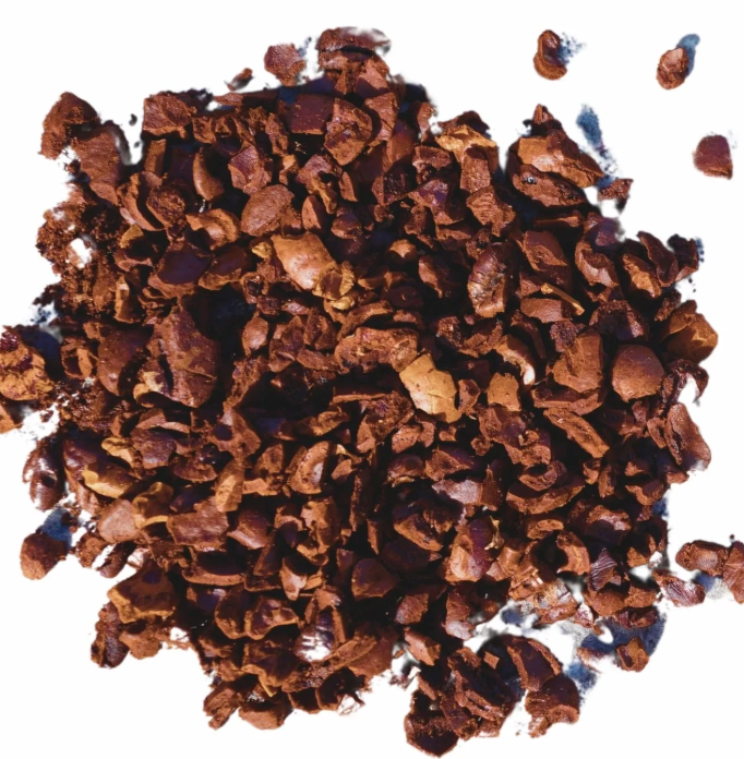 Extra-coarse coffee grind close-up