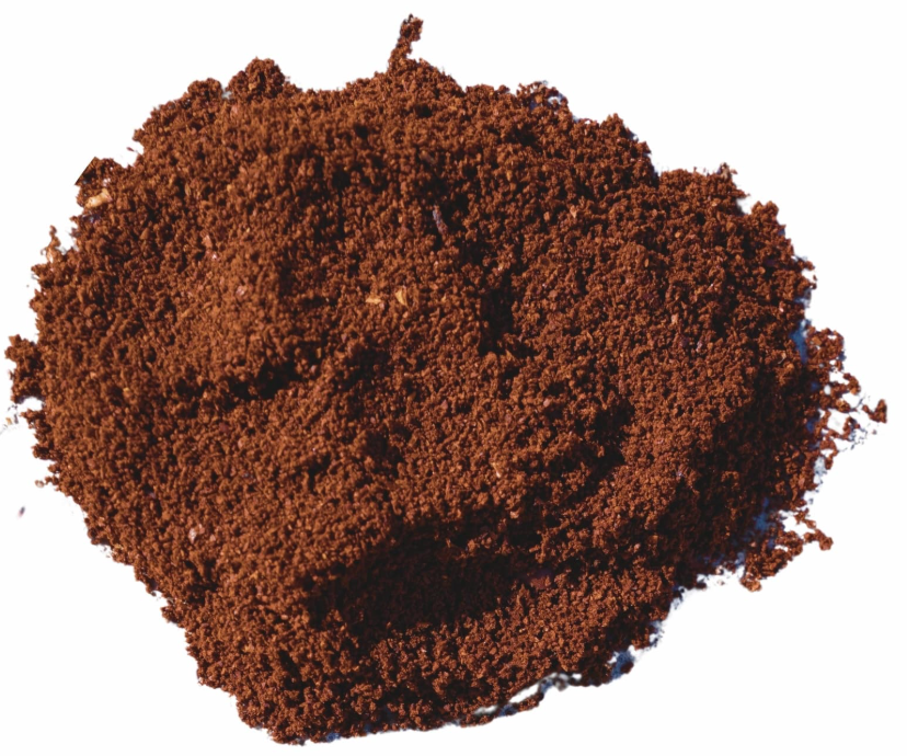 Fine coffee grind close-up